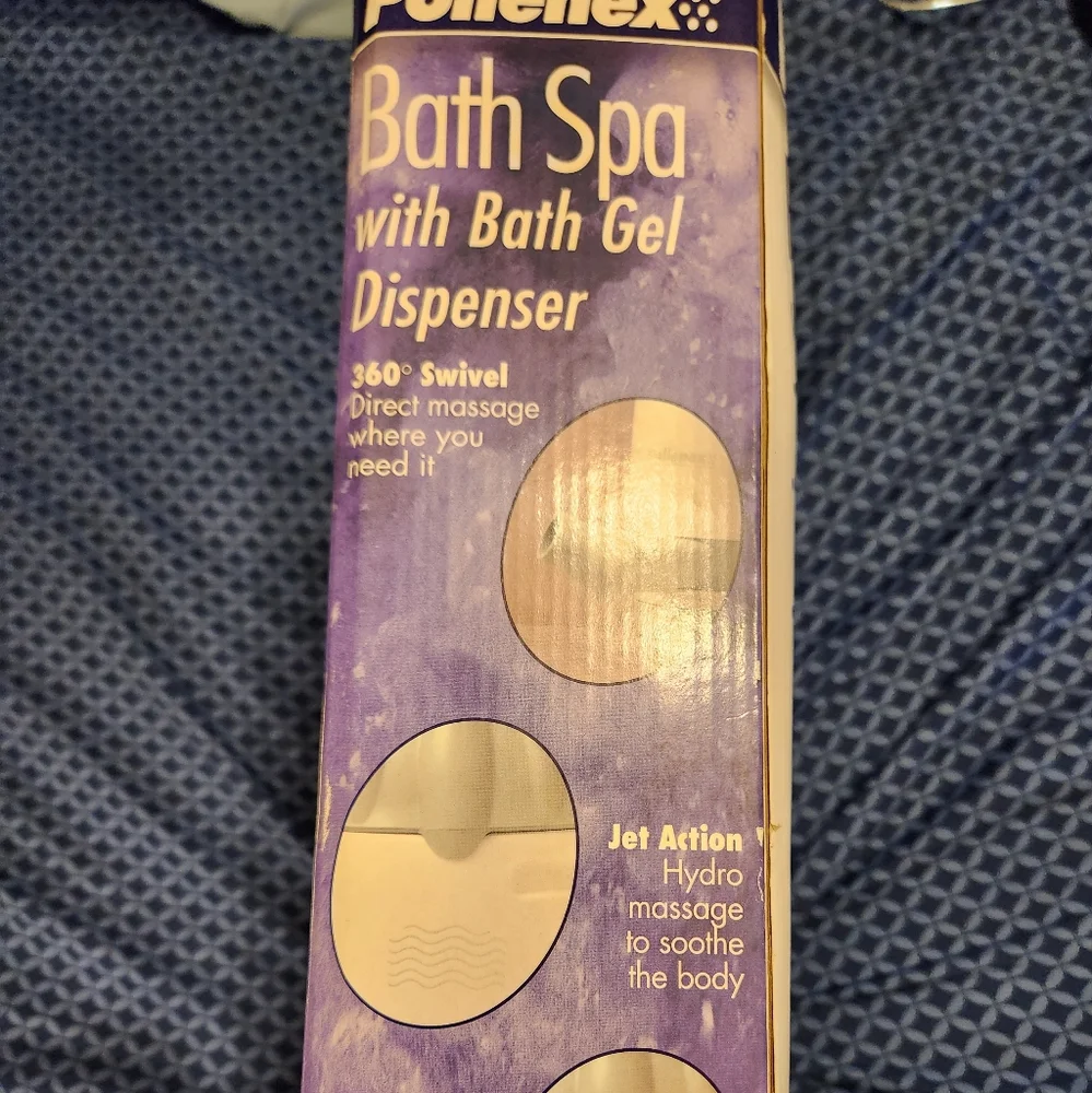 Pollenex Bath Spa with bath gel dispenser